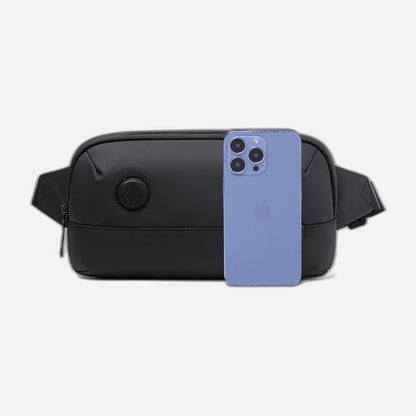 Arctic Hunter Tas Selempang Pria Waterproof Waistbag Y00557 kompartemen utama muat iPad 8 inch