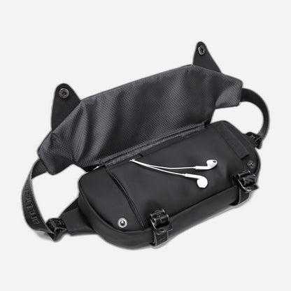 Detail material oxford Tas Selempang Pria ARCTIC HUNTER YB00047