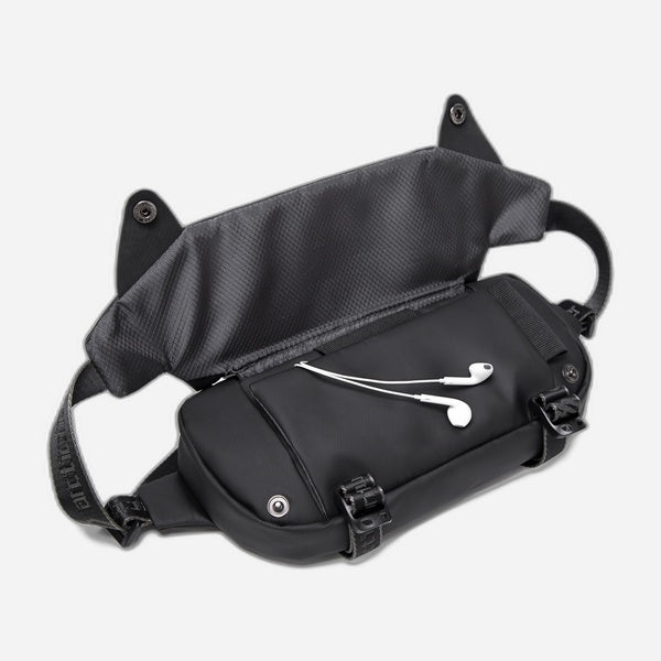 Detail material oxford Tas Selempang Pria ARCTIC HUNTER YB00047