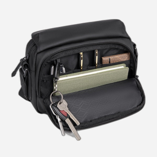 Arctic Hunter YB00518 Waist Bag Pria Waterproof kompartemen utama abu abu